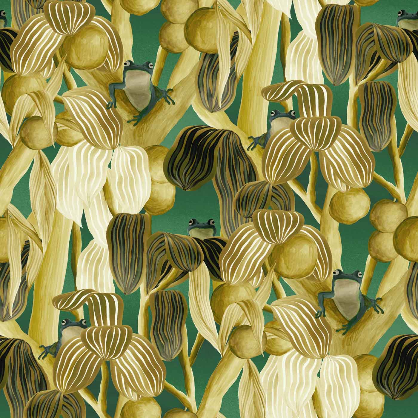 Arte Decors & Panoramiques Les Grenouilles De Chavroches 97510 Behang