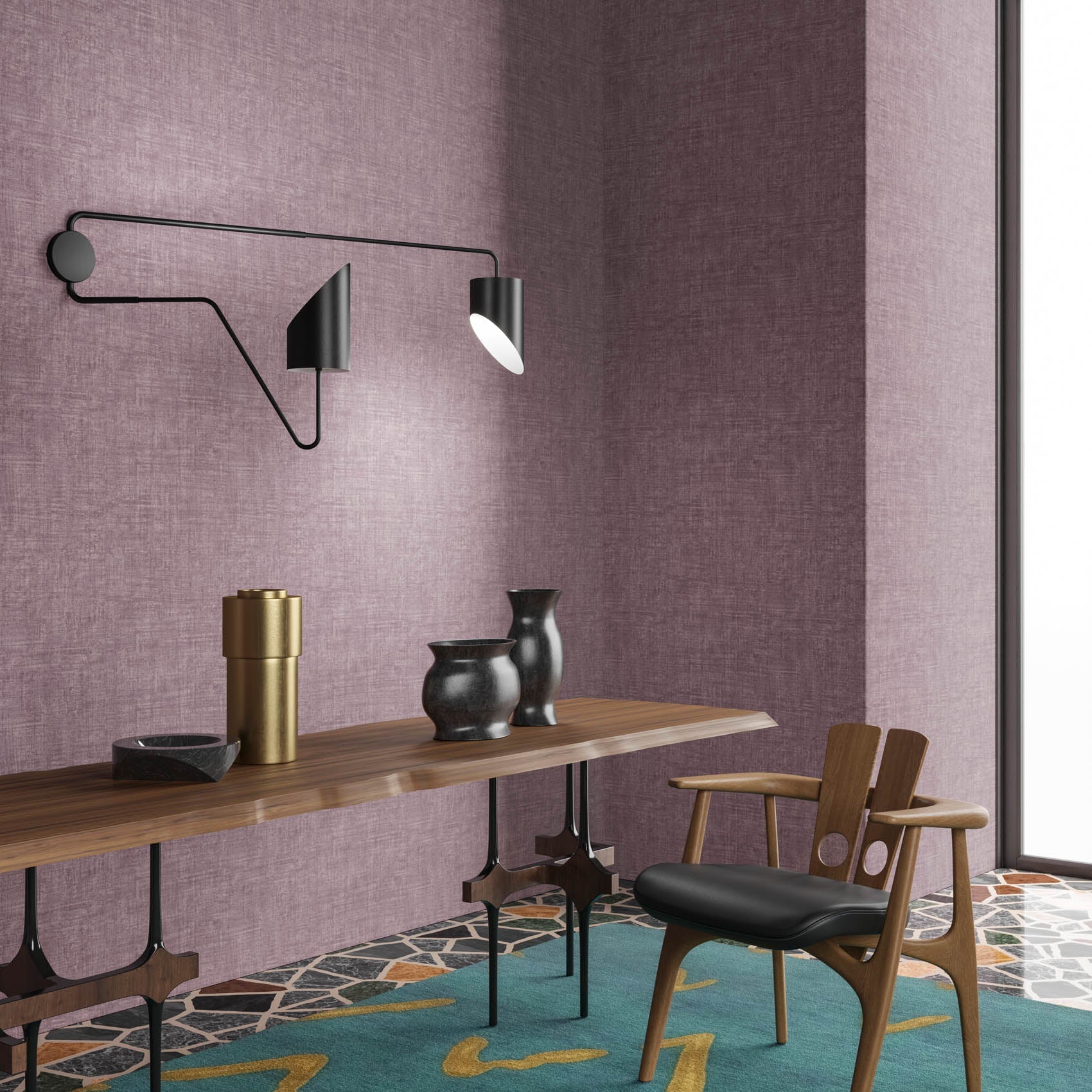 Arte Essentials Brushed Suede 59604 Behang