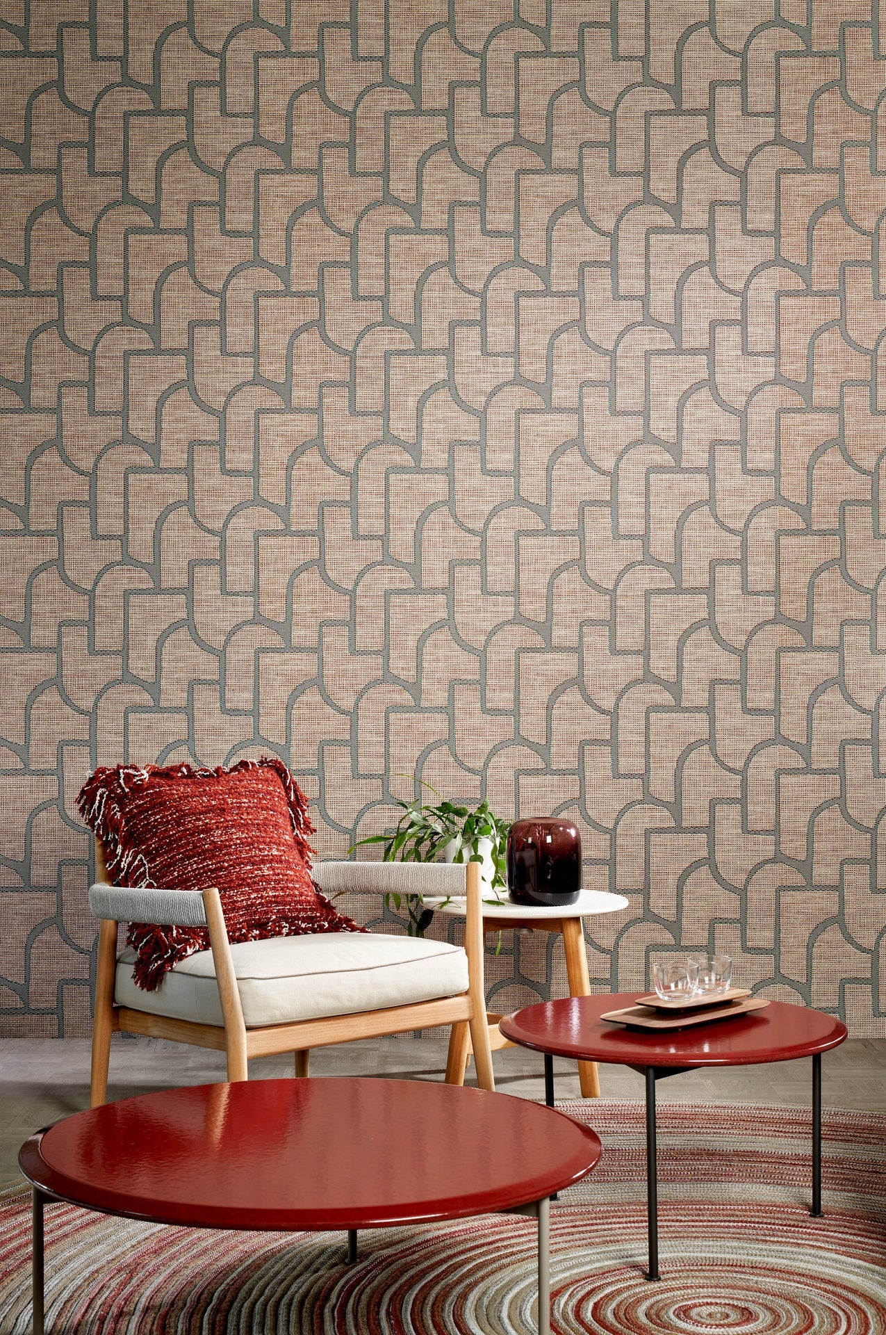 Arte Essentials Totem Esparto Iberico 18912 Behang