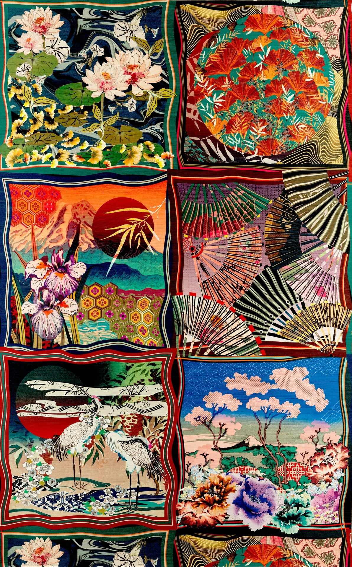 Arte Kami Kimono 87250 Behang