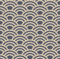 Arte Moooi Wallcoverings Tokyo Blue Lucky O's MO3043