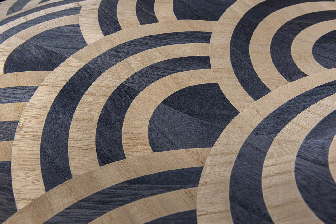 Arte Moooi Wallcoverings Tokyo Blue Lucky O's MO3043