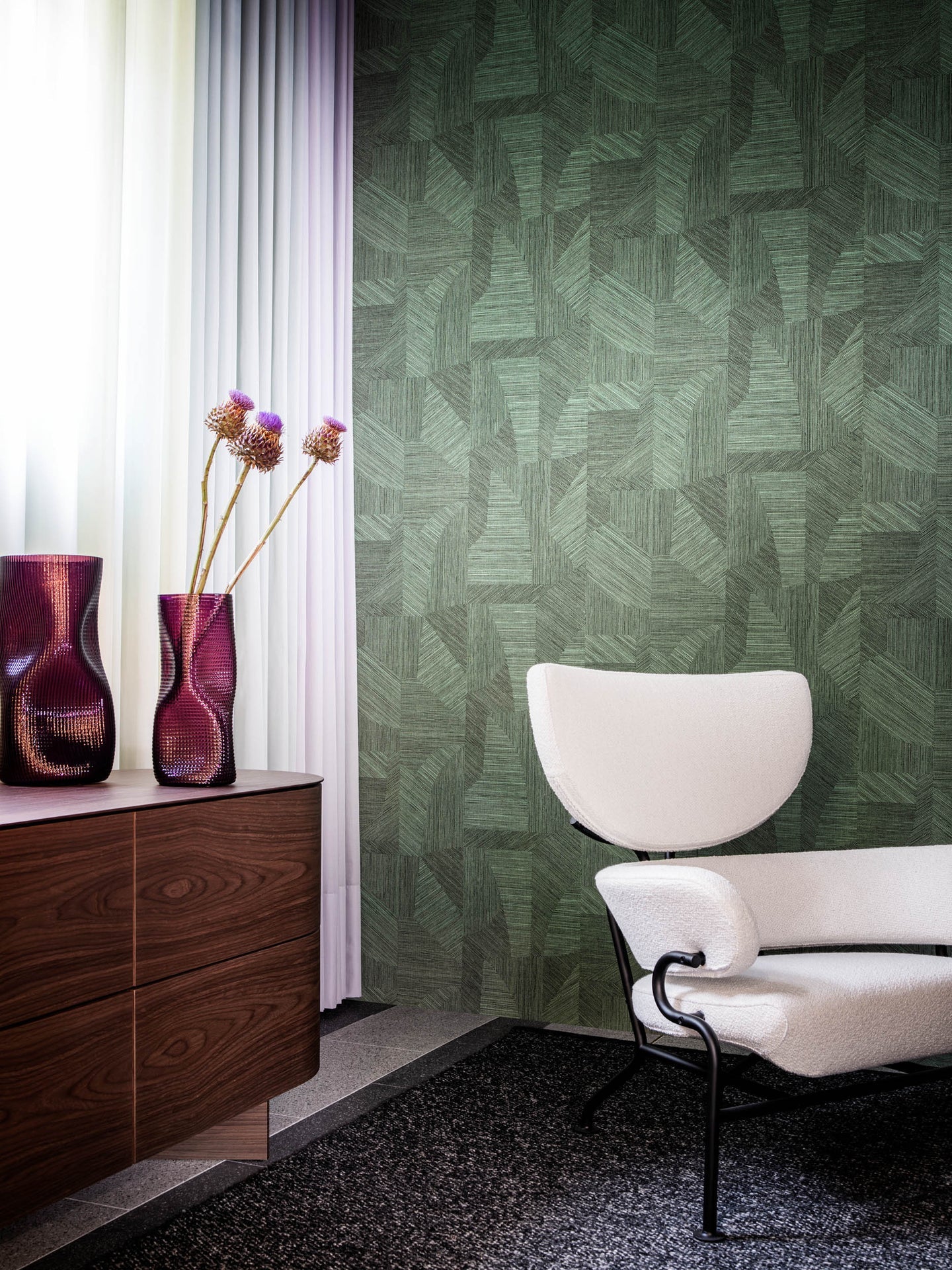 Arte Tangram Caprice 24008 1 rol beschikbaar- OUTLET Behang
