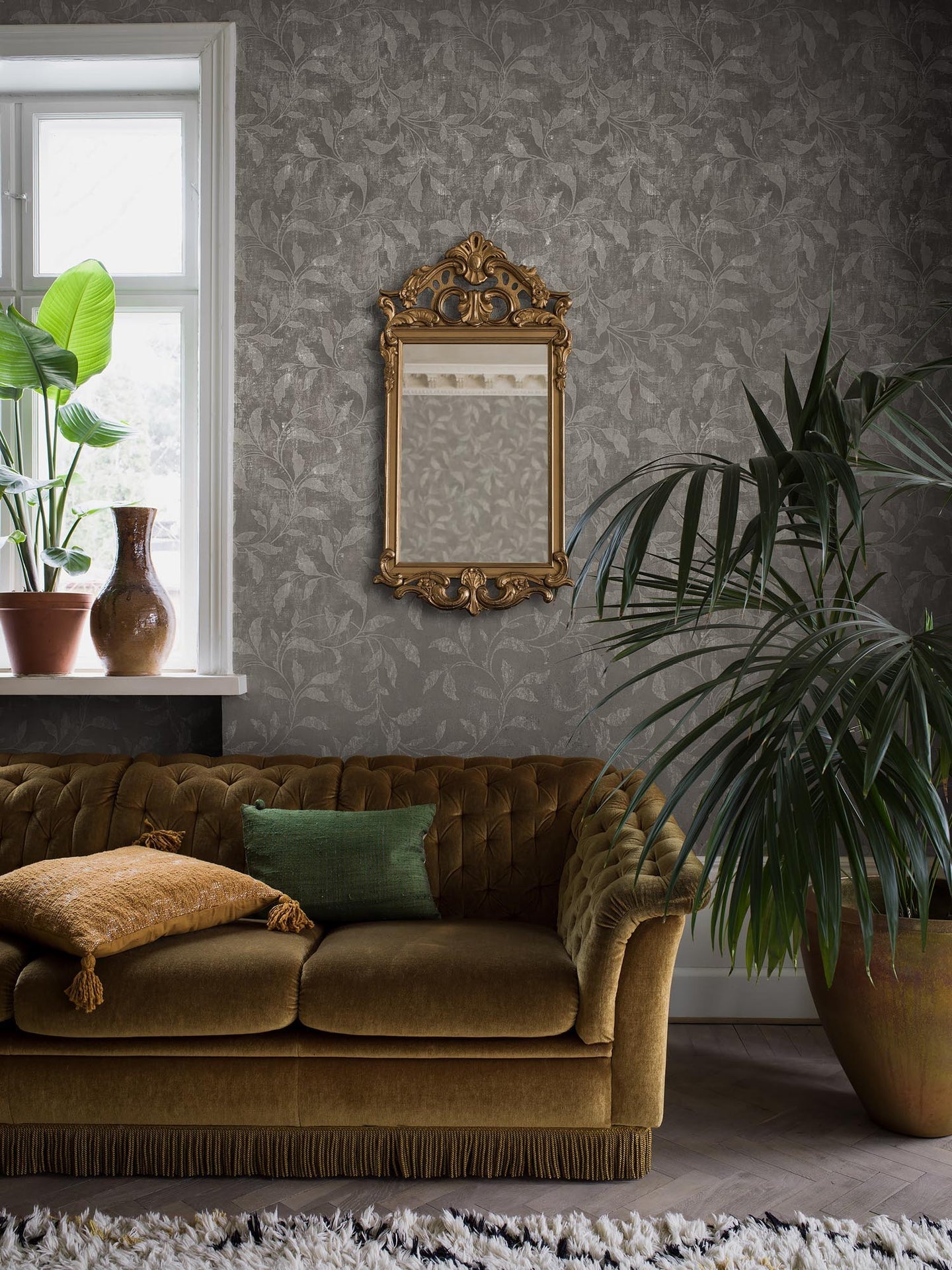 Boråstapeter Dreamy Escape Rosewood Night 4268 Behang