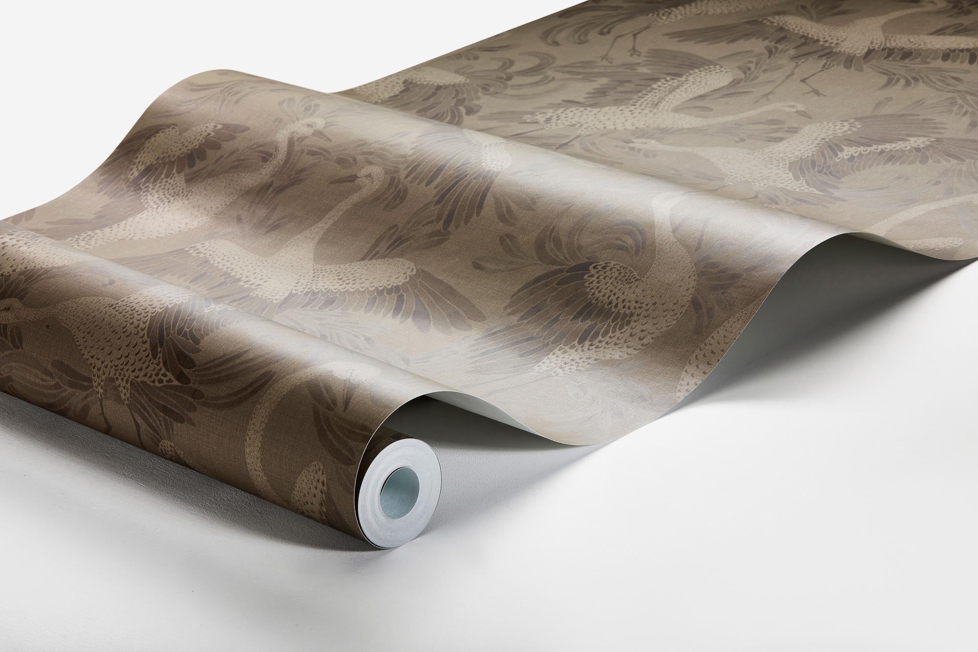 Boråstapeter Eastern Simplicity Dancing Crane 3127 Behang