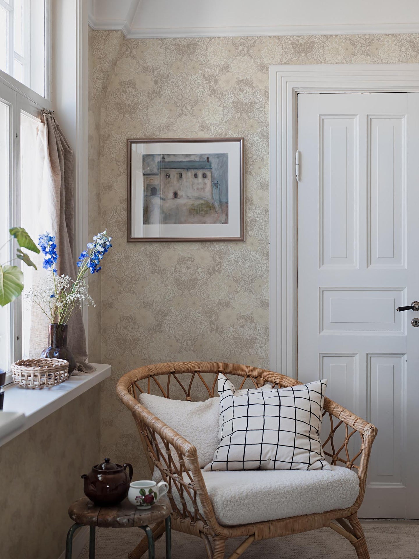 Boråstapeter Falsterbo III Dahlia Garden 7691 Behang