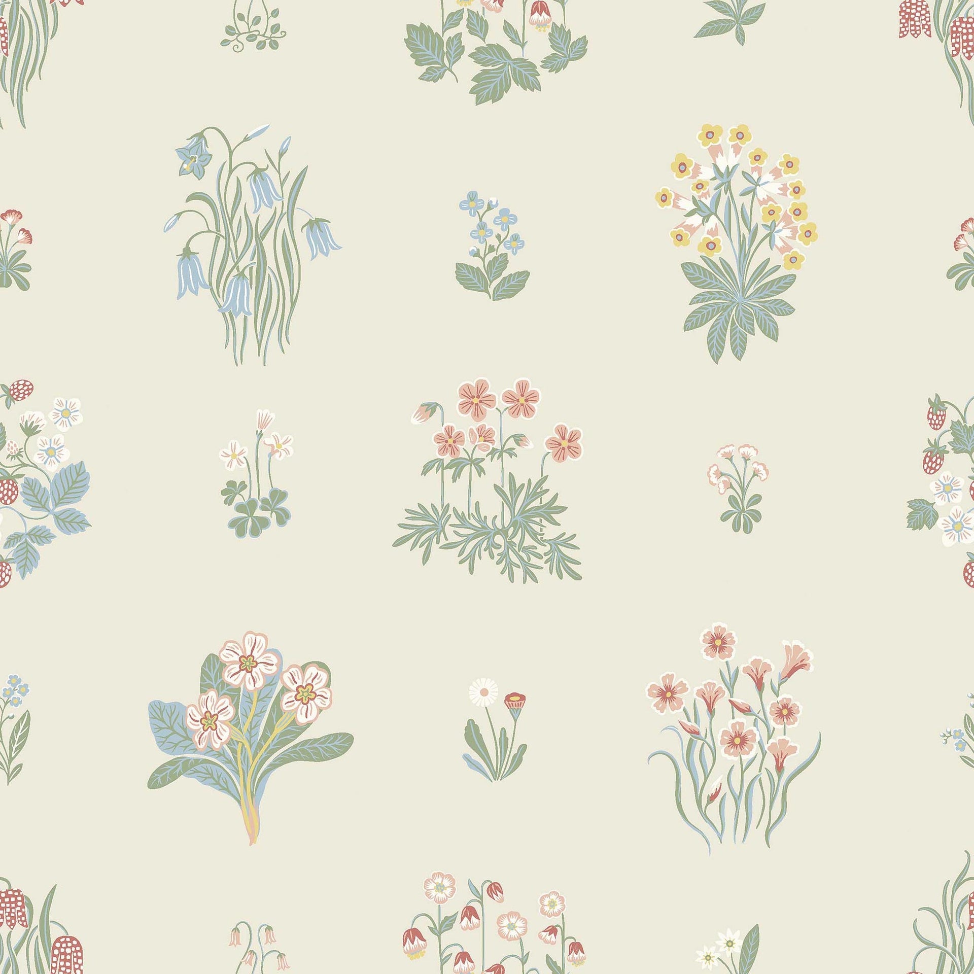 Boråstapeter Österlen Ängsflora 6951 Behang