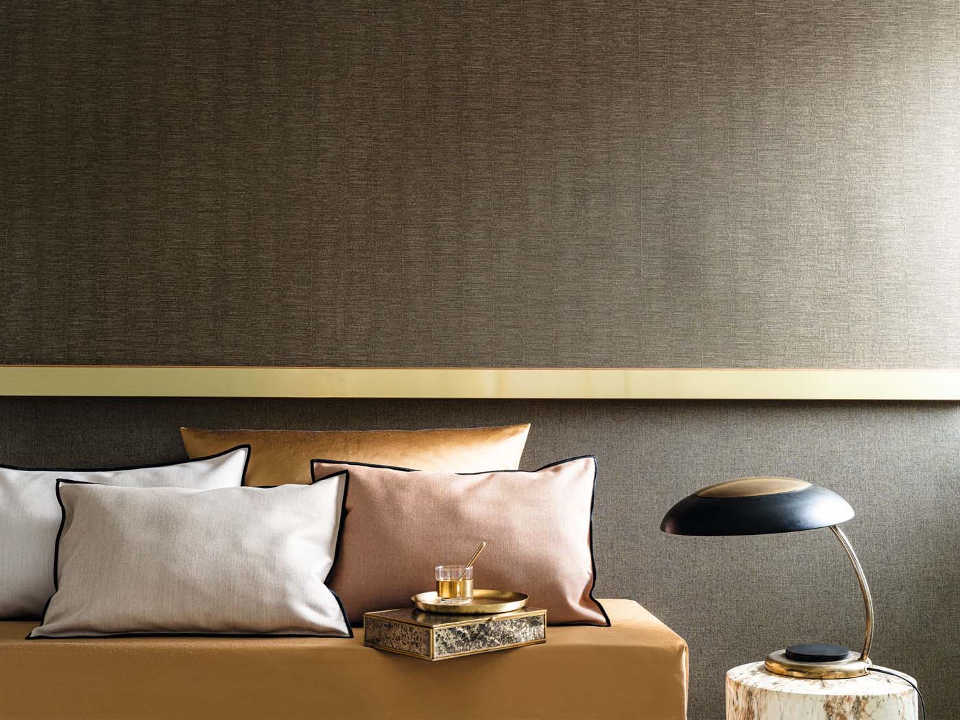 Casamance Alliages Platinum - 75072346 Behang