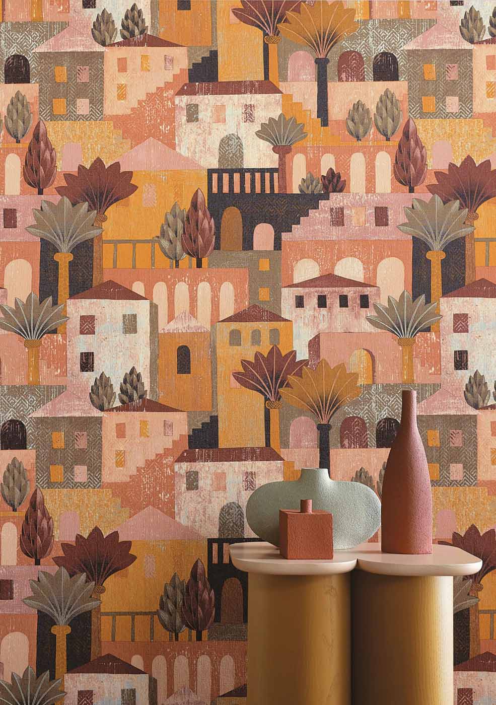 Casamance Aventura Monterosso - 75541834 Behang