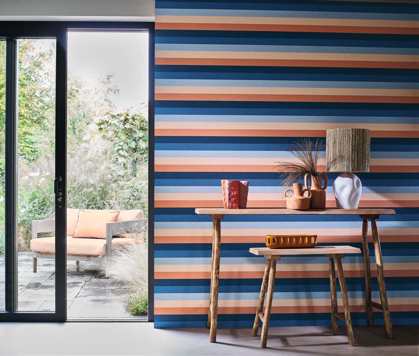 Casamance L'Île Aux Oiseaux Transat - 75923466 Behang