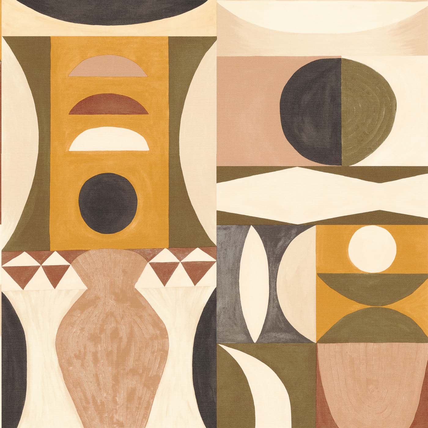 Casamance Mouvements Auguste - 76032446 Behang