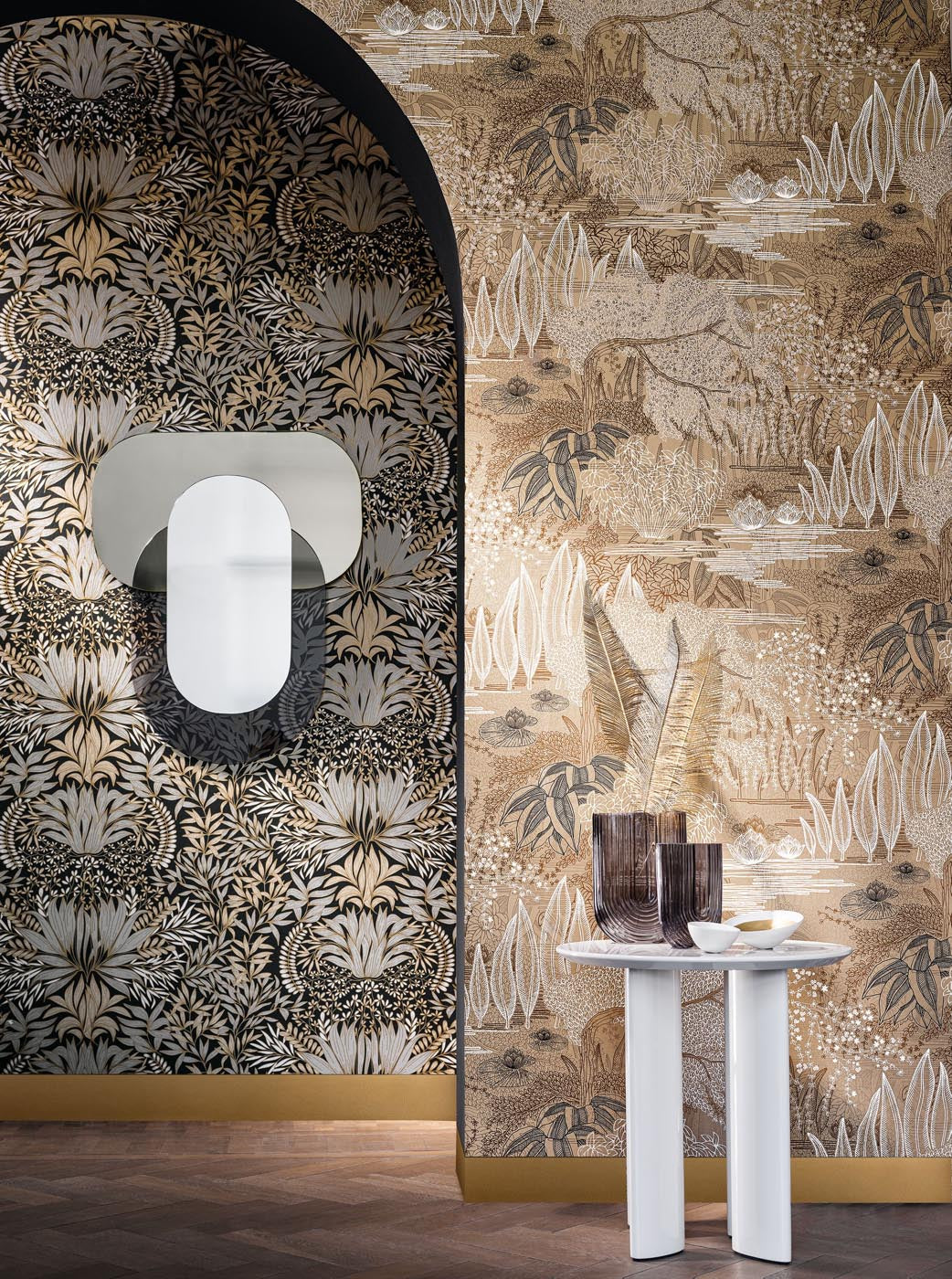 Casamance Square Jasmin Jasmin - 75680508 Behang