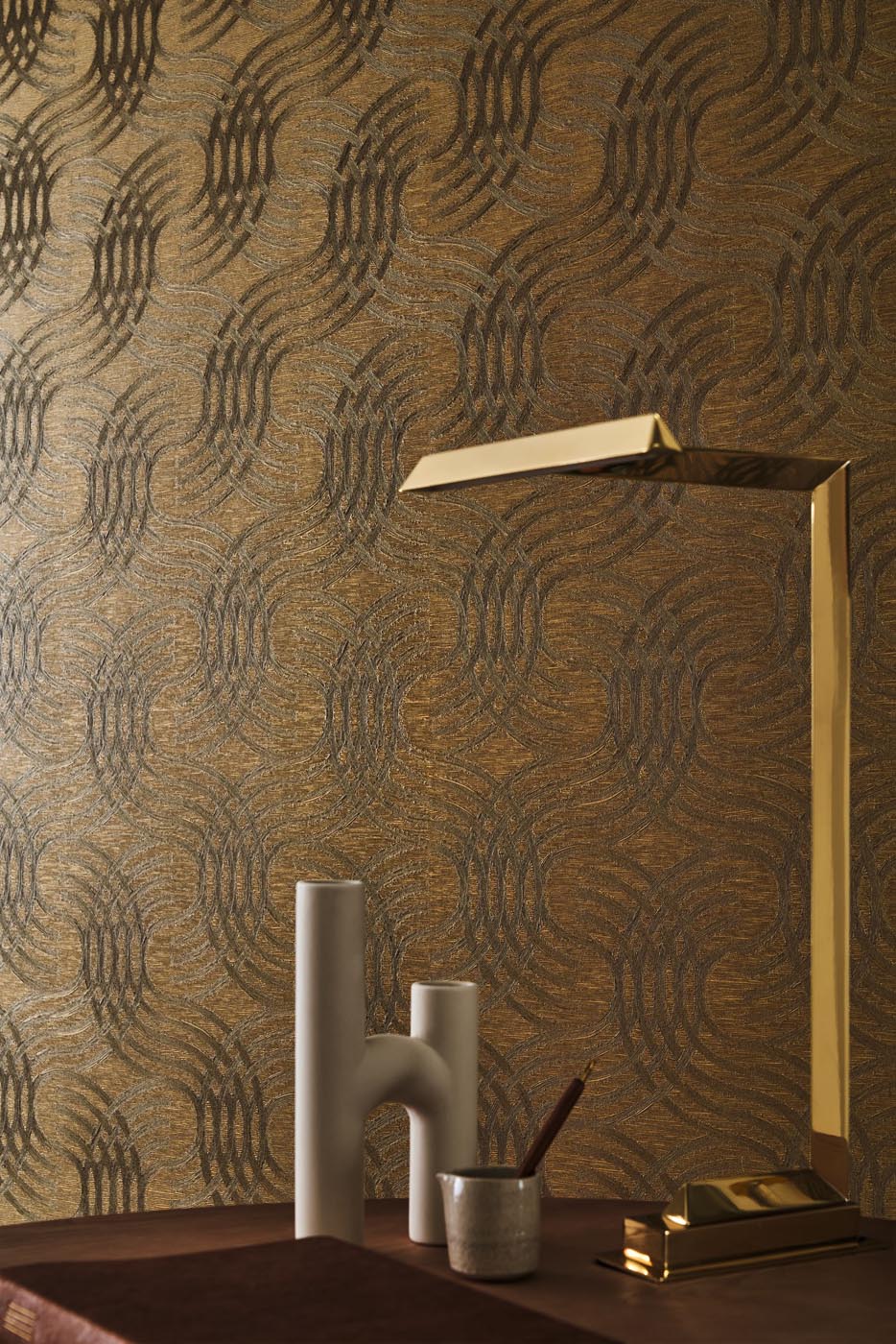 Casamance Textures Métalliques Auraria - 75792650 Behang