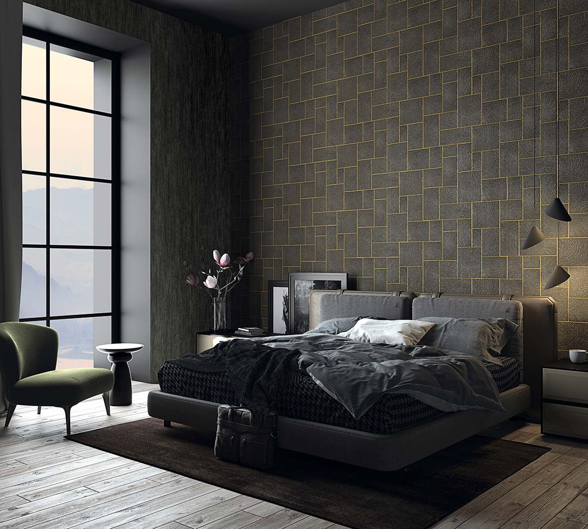 Hooked on Walls Amur Block 15111