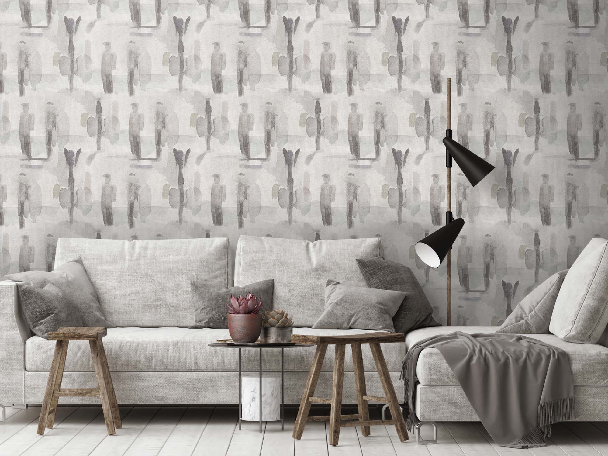 Hooked on Walls Aquarel Passant 27711 Behang