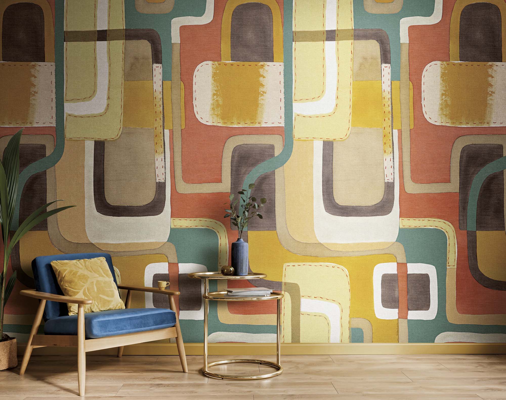 Hooked on Walls Cabane Alma 20923 Behang