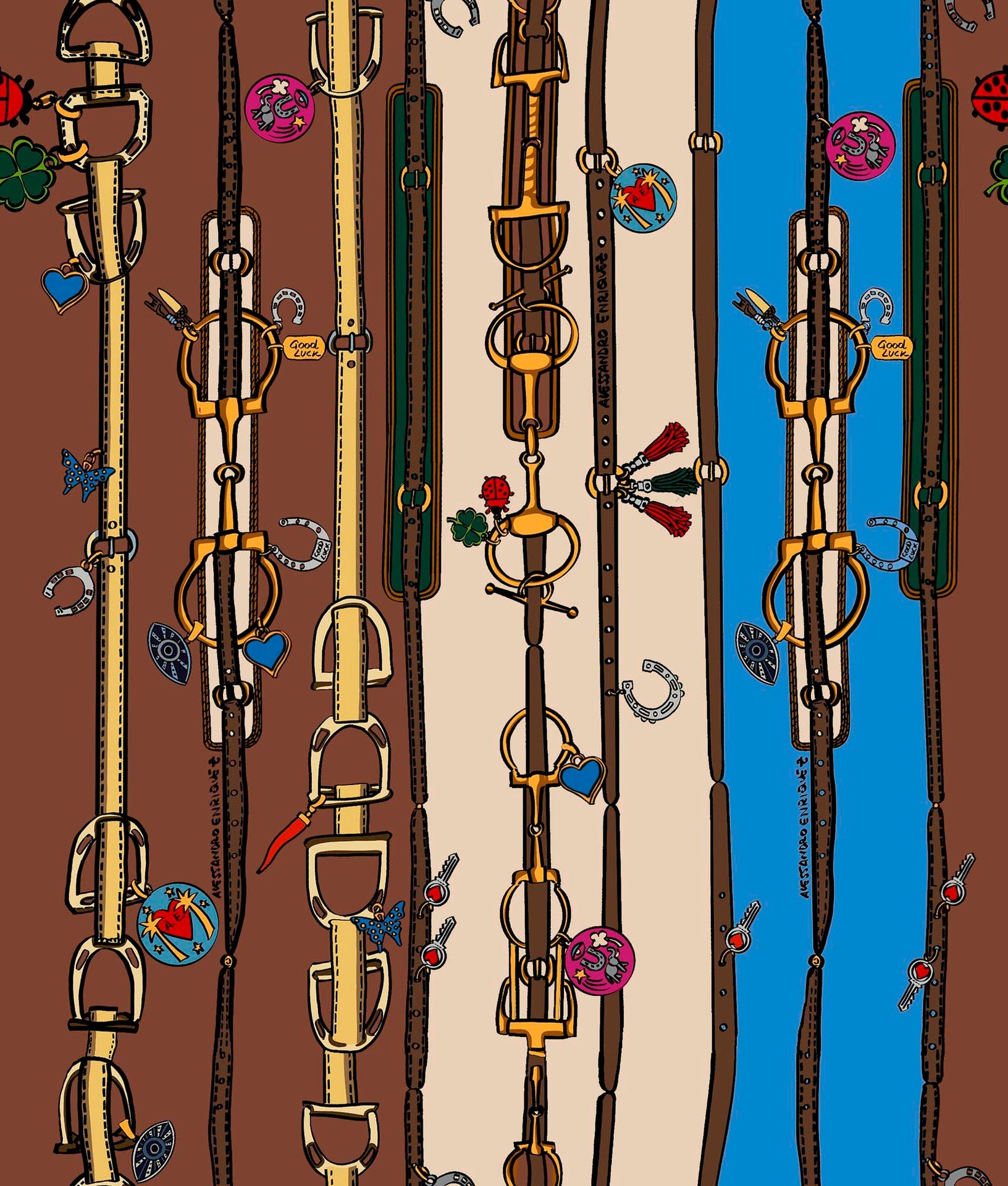 Hooked on Walls Enriquezland Portafortuna 25528 Behang