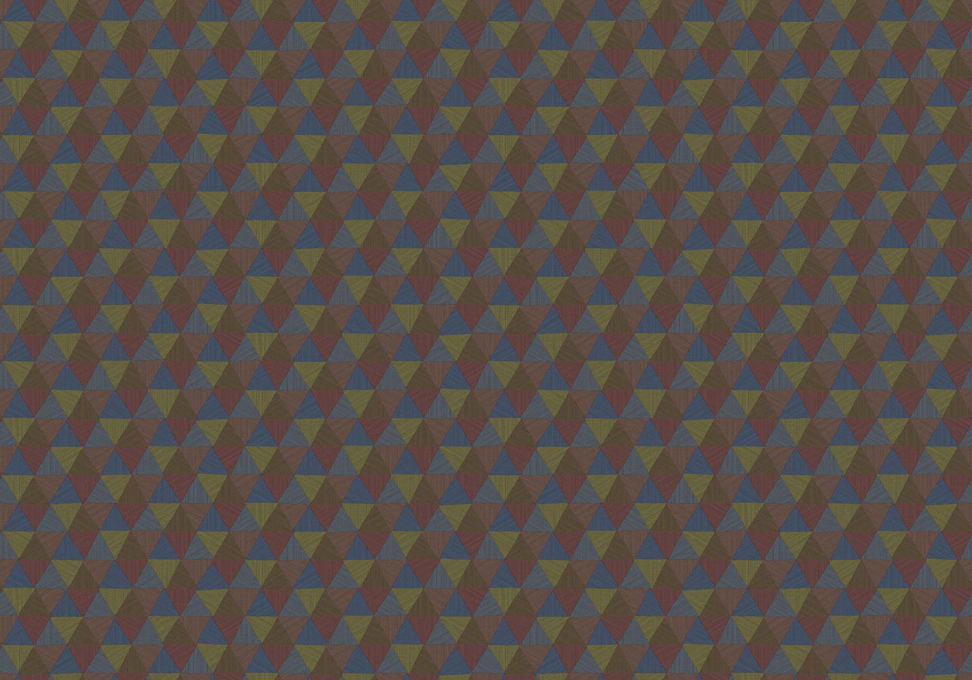 Hooked on Walls JV 602 Jaipur Triangles Tropicales 6835 Behang