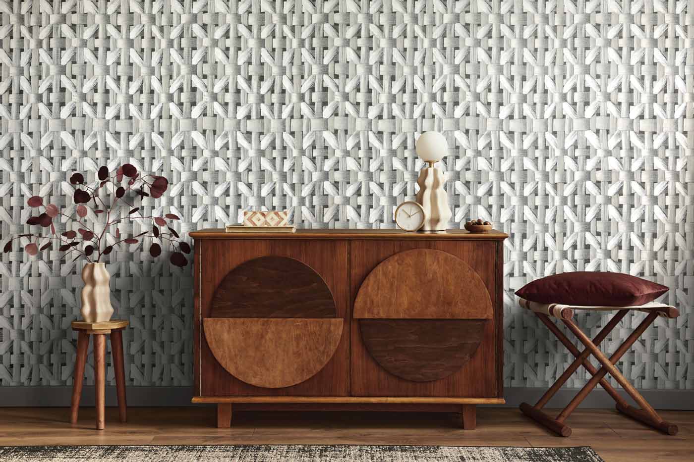 Hooked on Walls Liaison Raw Silk 46323 Behang