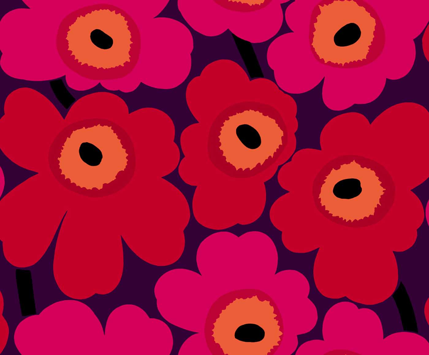 Hooked on Walls Marimekko Volume 05 Unikko 23350 Behang