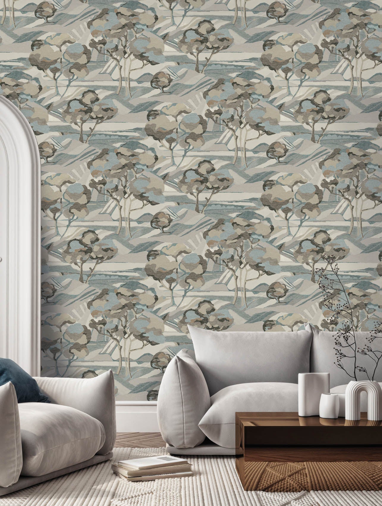 Hooked on Walls Natural Chic Mount Etna 32632 Behang