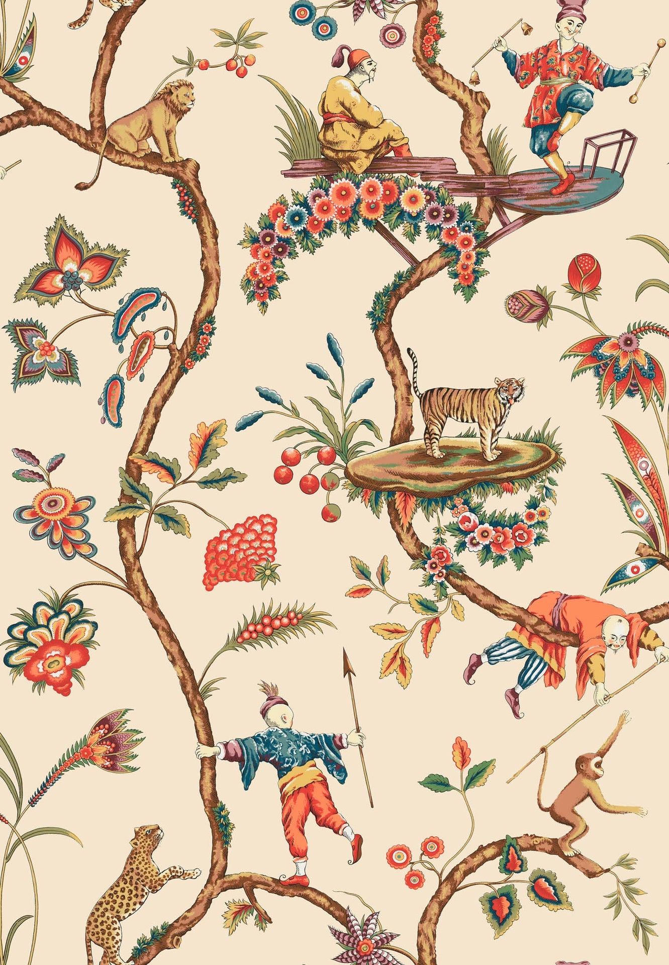 Hooked on Walls Scalamandré Chinoise Exotique JV26026 Behang