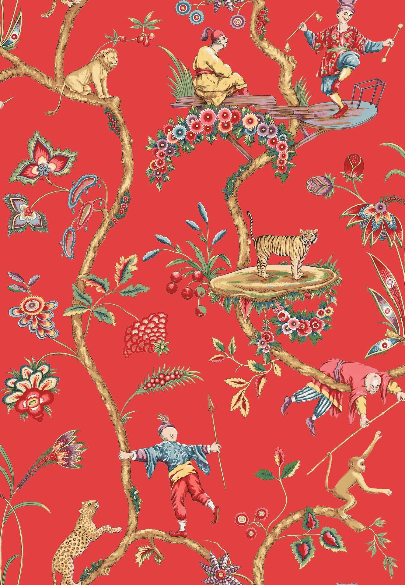 Hooked on Walls Scalamandré Chinoise Exotique JV26027 Behang