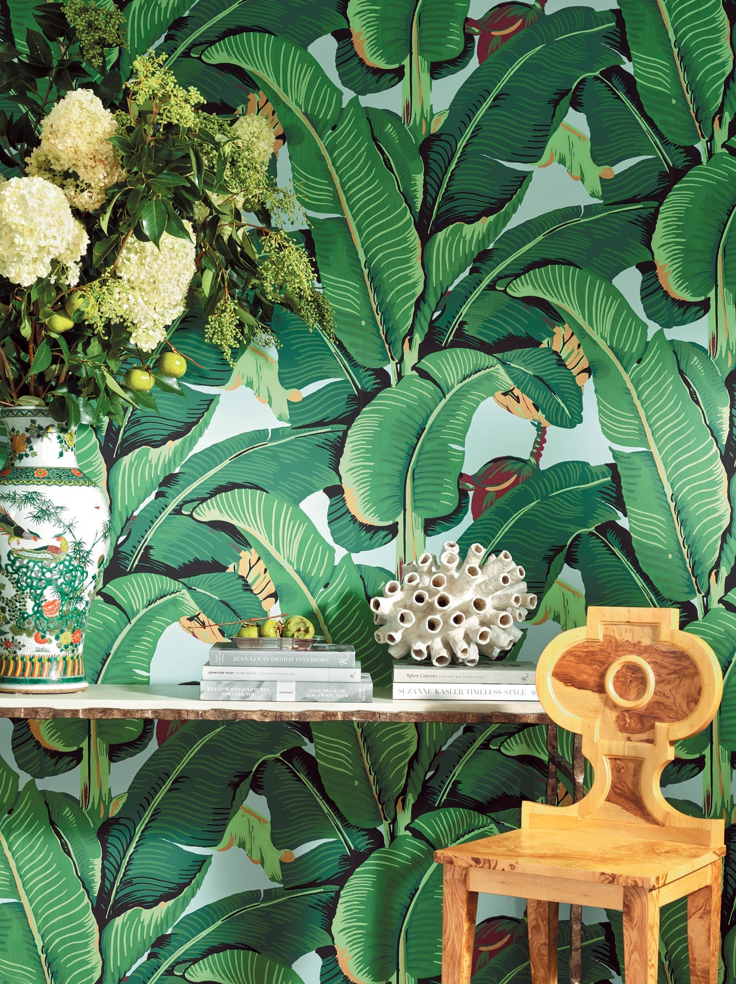 Hooked on Walls Scalamandré Hinson Palm JV26011 Behang