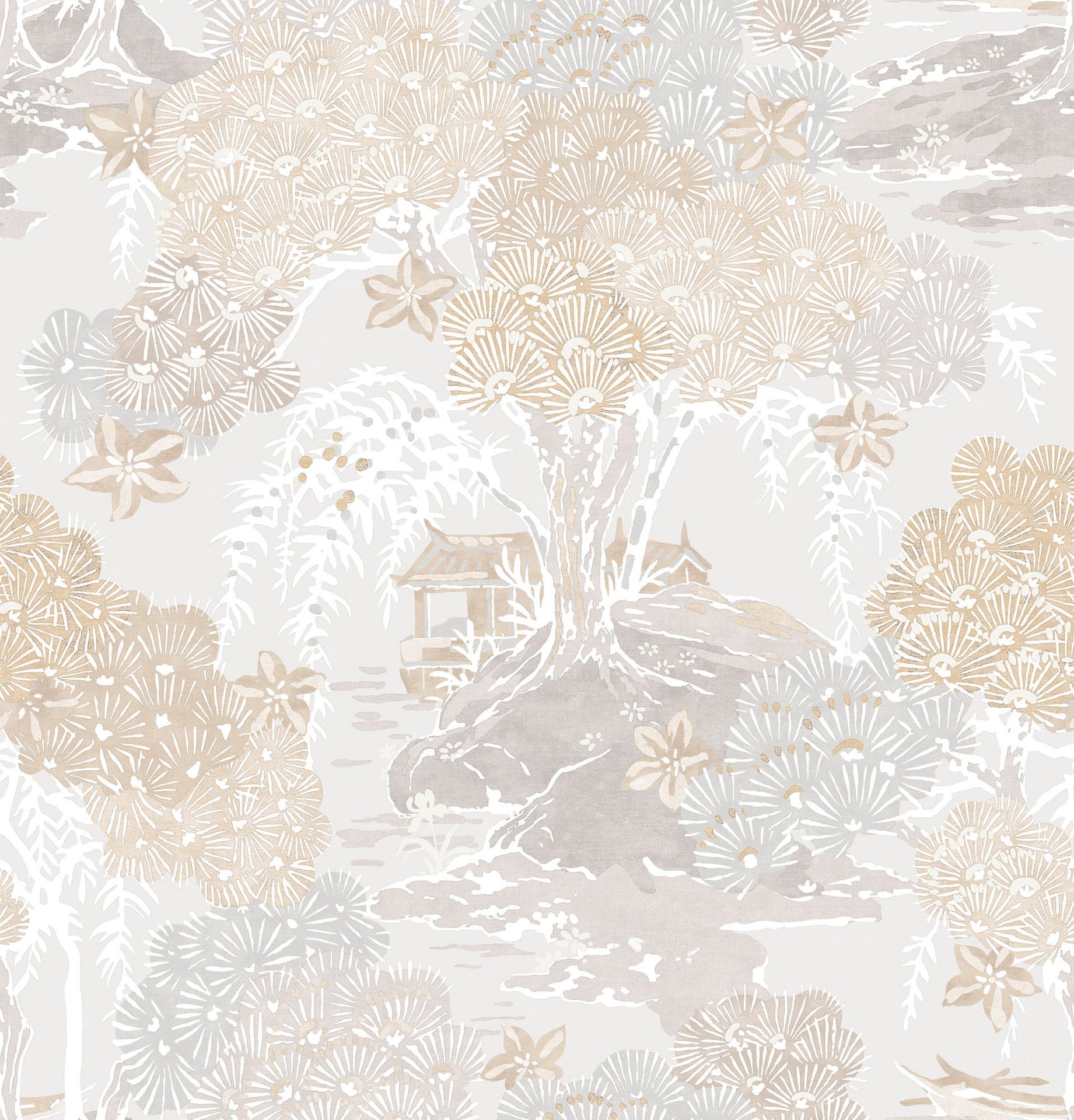 Hooked on Walls Scalamandré Sea Of Trees JV26031 Behang