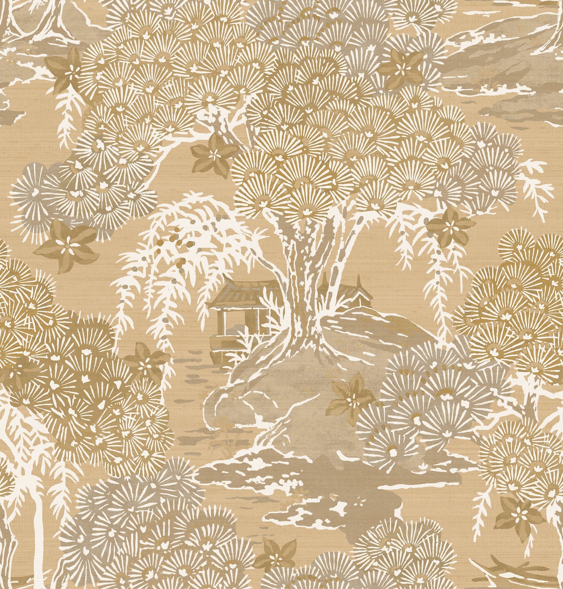 Hooked on Walls Scalamandré Sea Of Trees JV26034 Behang