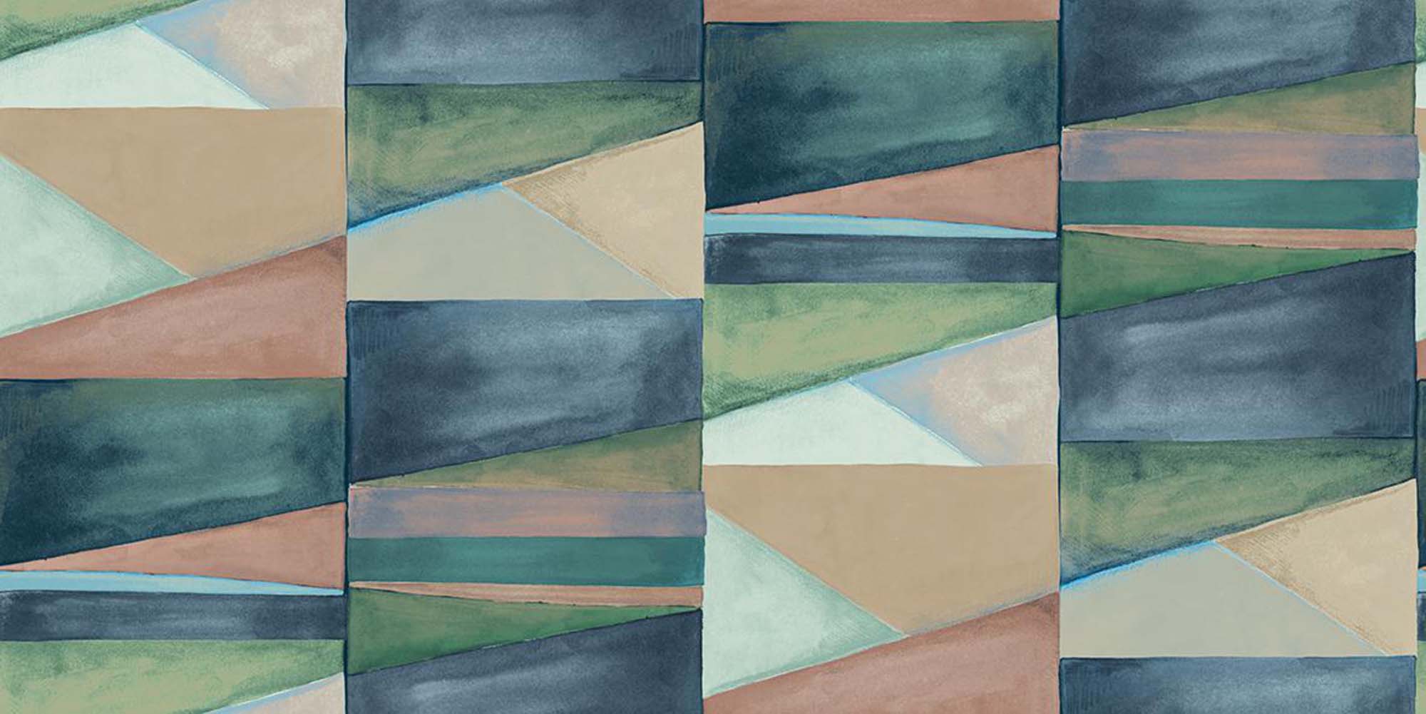 Hooked on Walls Silhouette Color Blocks 34831 Behang