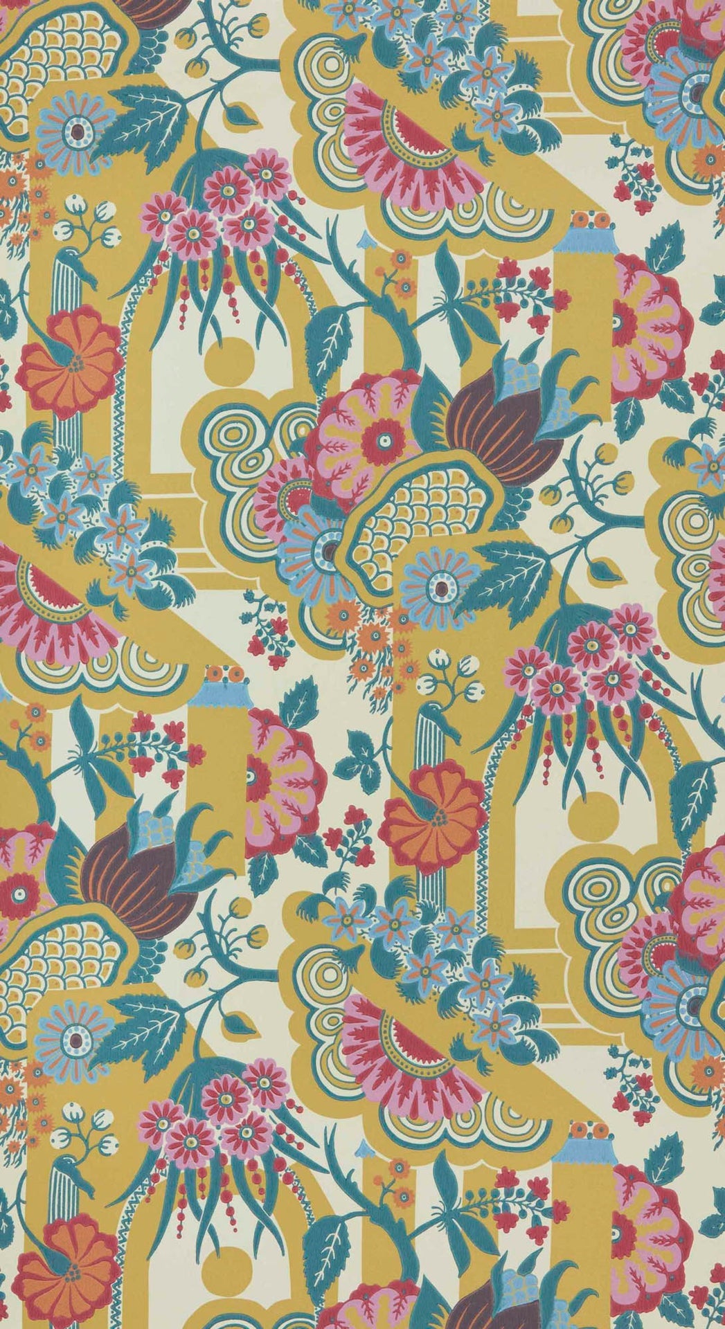 Hooked on Walls Young Traditionals Pineapple Garden 27820 Behang