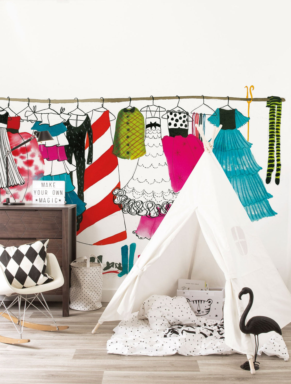 KEK Amsterdam Dress-up Party WS-024 - 8 Sheets Behang