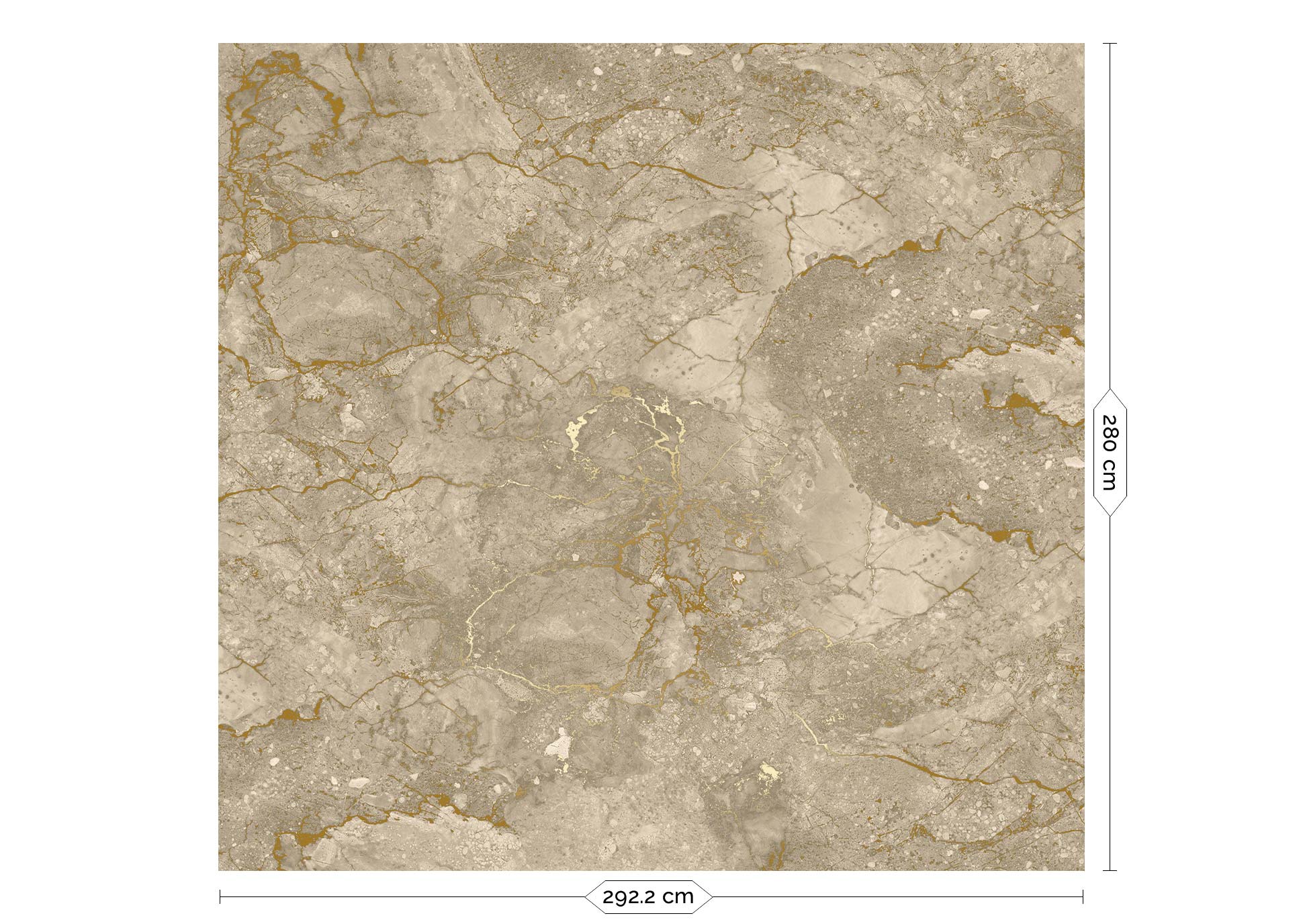 KEK Amsterdam Frans Uyterlinde Marble FU-064 - 6 Sheets Behang