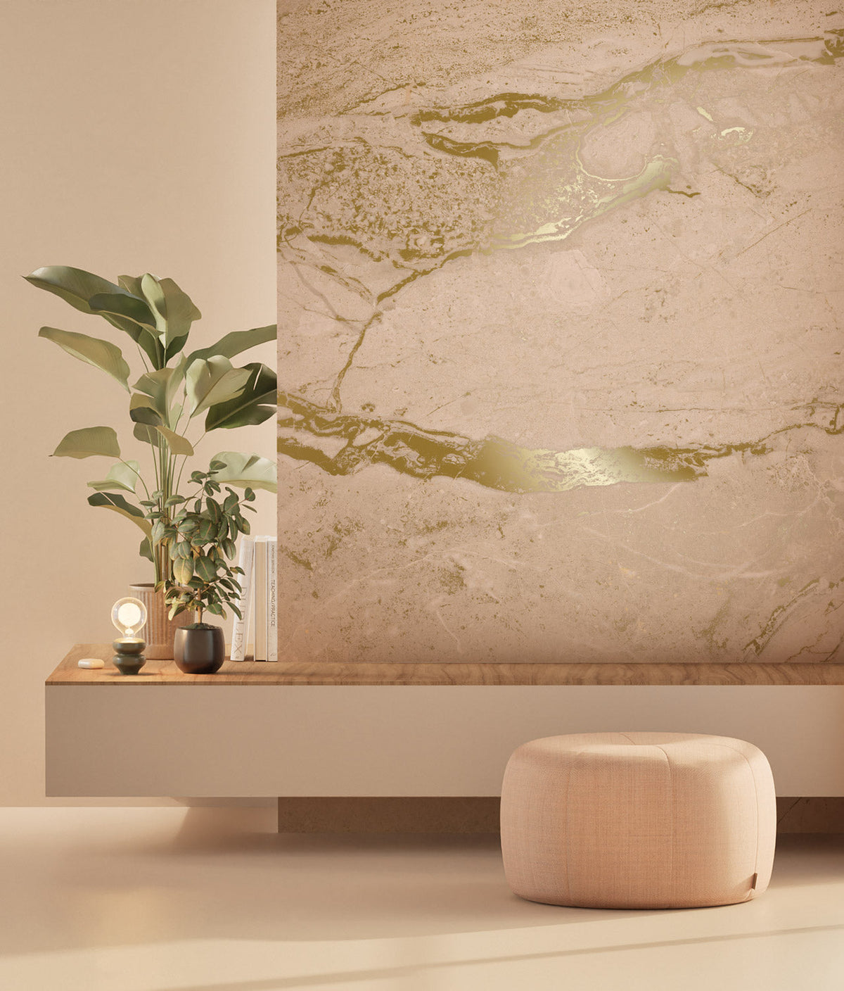 KEK Amsterdam Frans Uyterlinde Marble FU-066 - 4 Sheets Behang