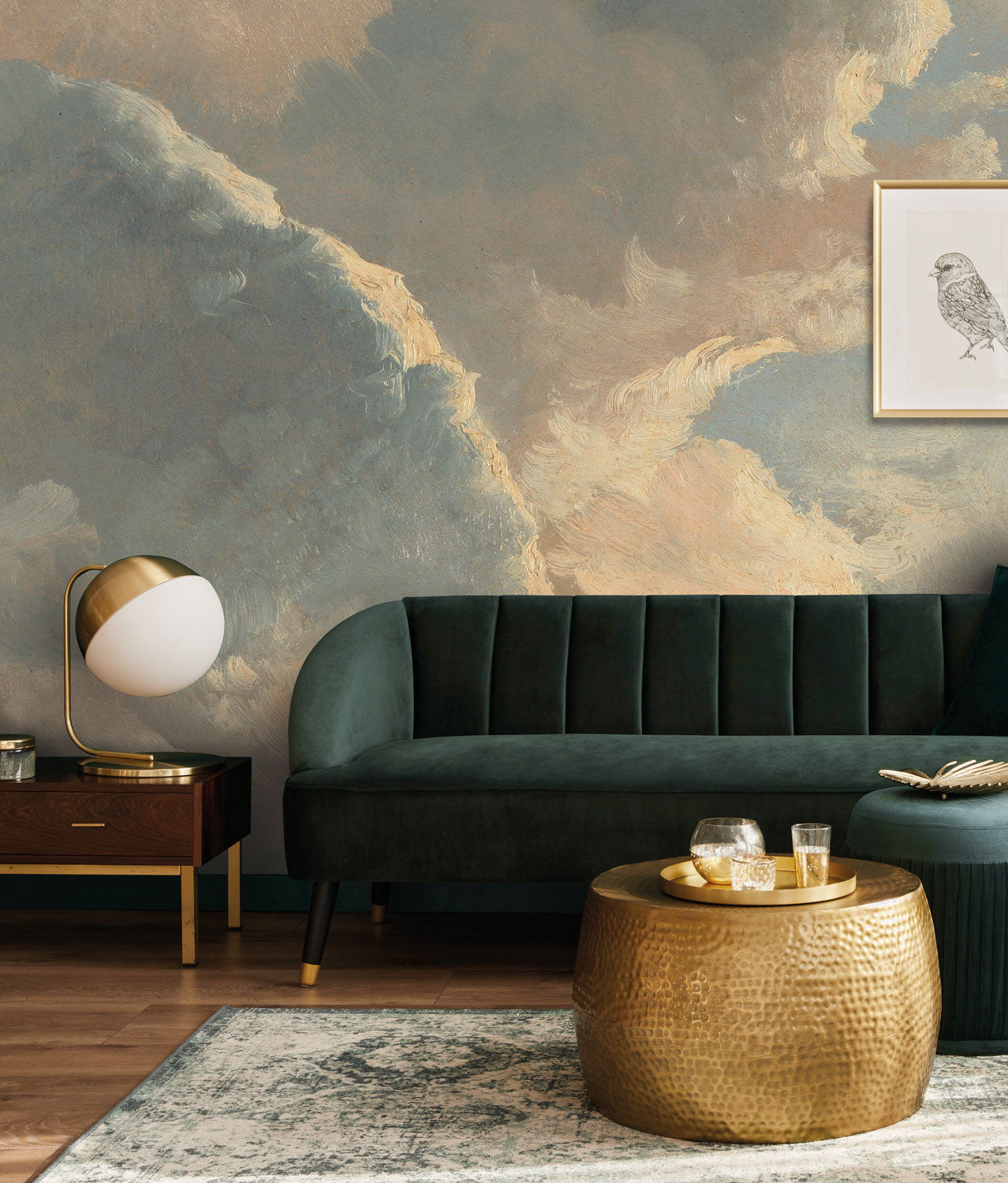 KEK Amsterdam Golden Age Clouds WP-785 - 4 Sheets Behang