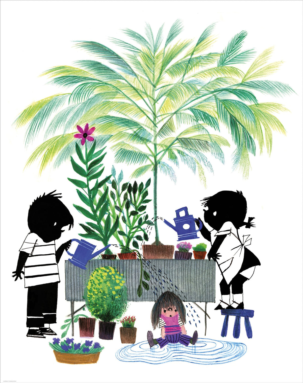KEK Amsterdam Jip & Janneke Gardening PA-039 Behang