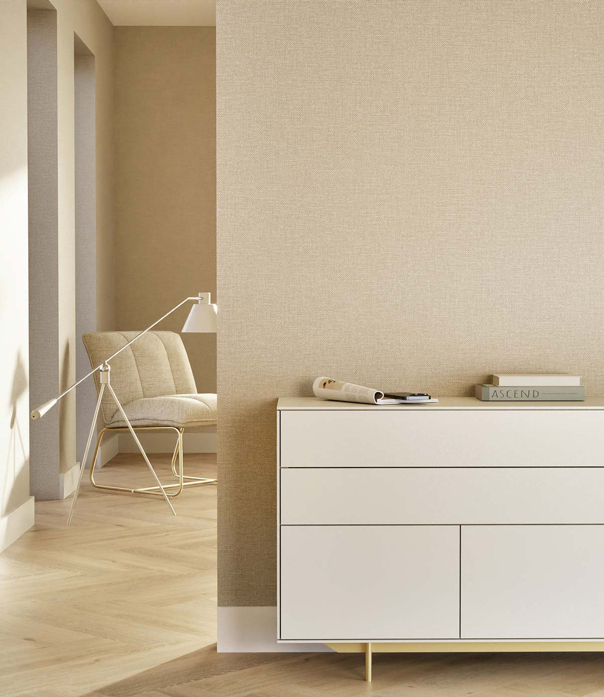KEK Amsterdam Natural Chique Madeira SW-011 Behang