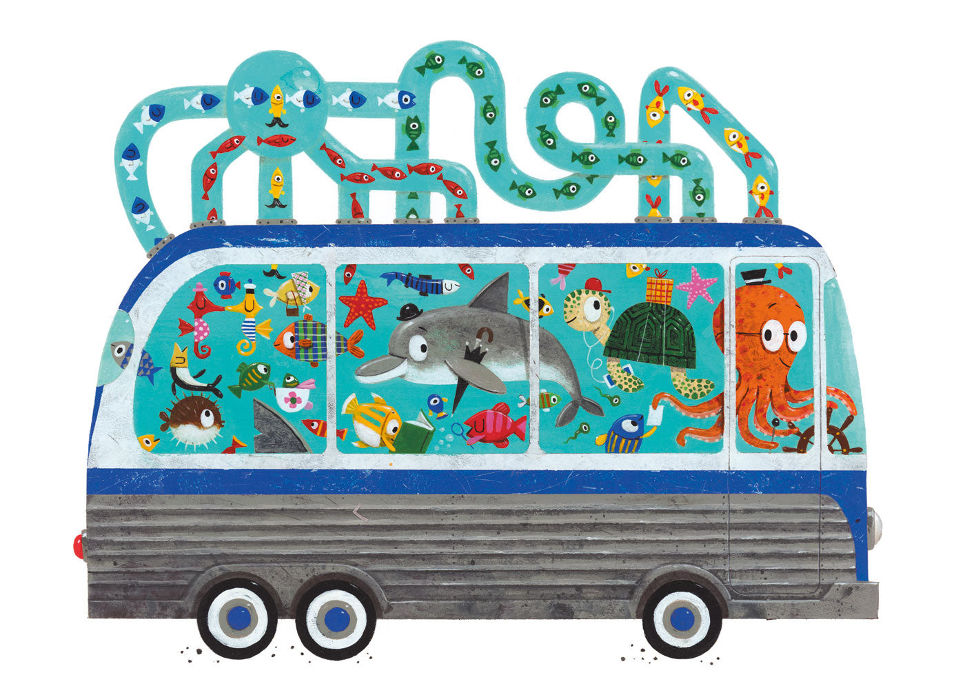 KEK Amsterdam Octobus WS-101 - 8 Sheets Behang