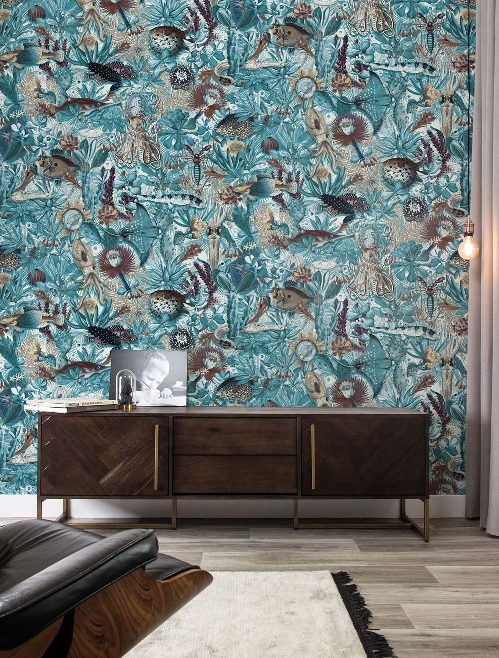 KEK Amsterdam Underwater Jungle WP-684 - 4 Sheets Behang