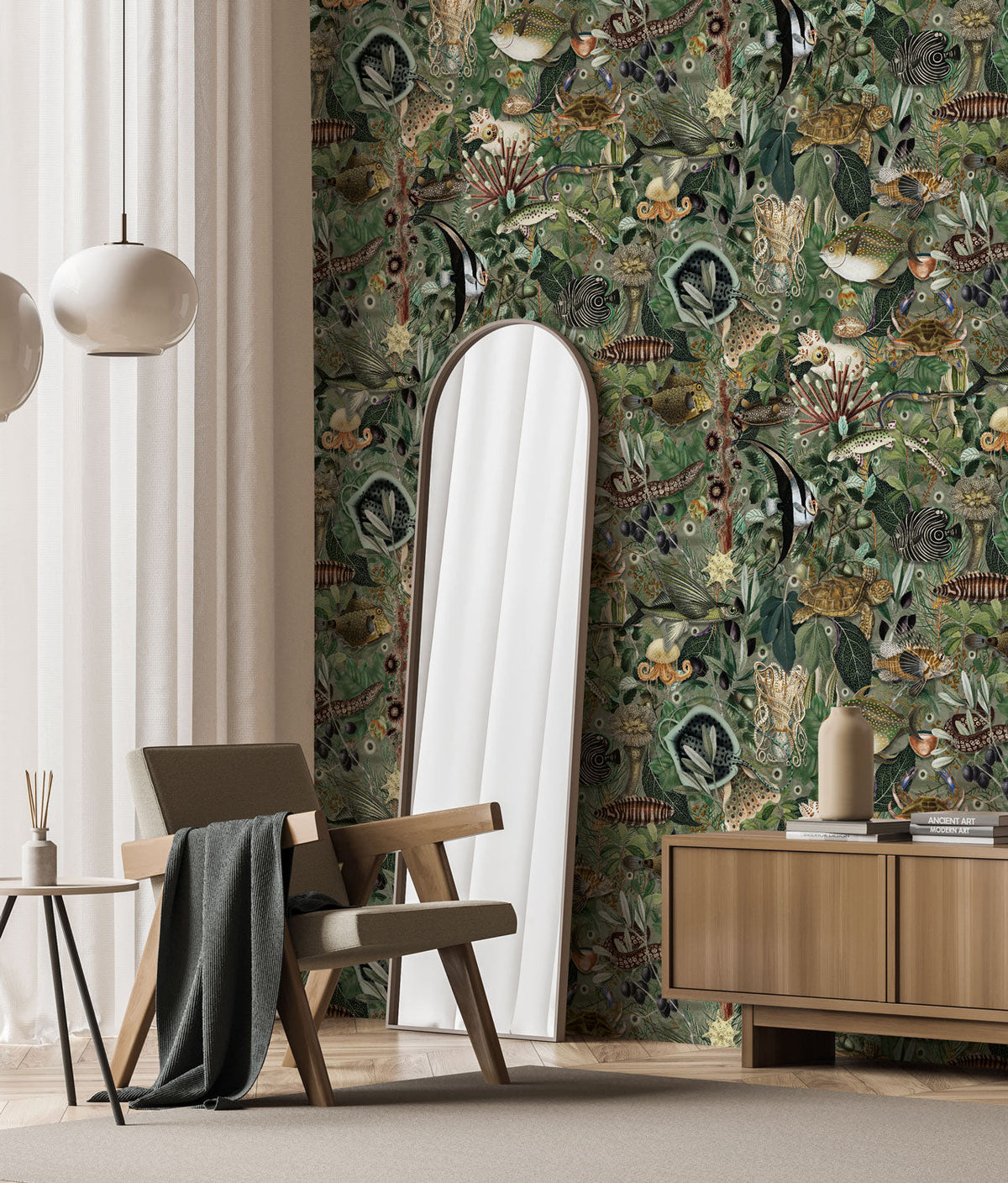 KEK Amsterdam Underwater Jungle WP-685 - 4 Sheets Behang