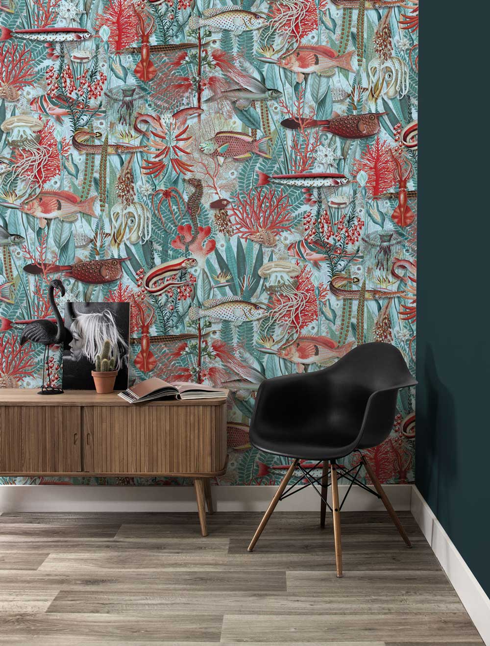 KEK Amsterdam Underwater Jungle WP-687 - 4 Sheets Behang