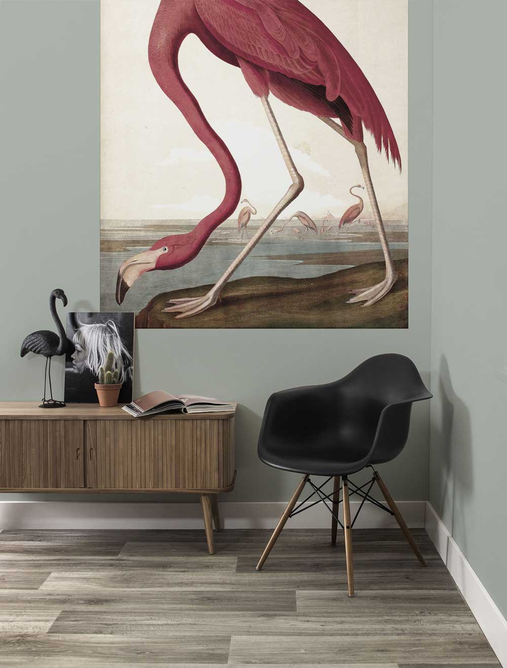 KEK Amsterdam Wallpaper Panel Flamingo PA-012 Behang