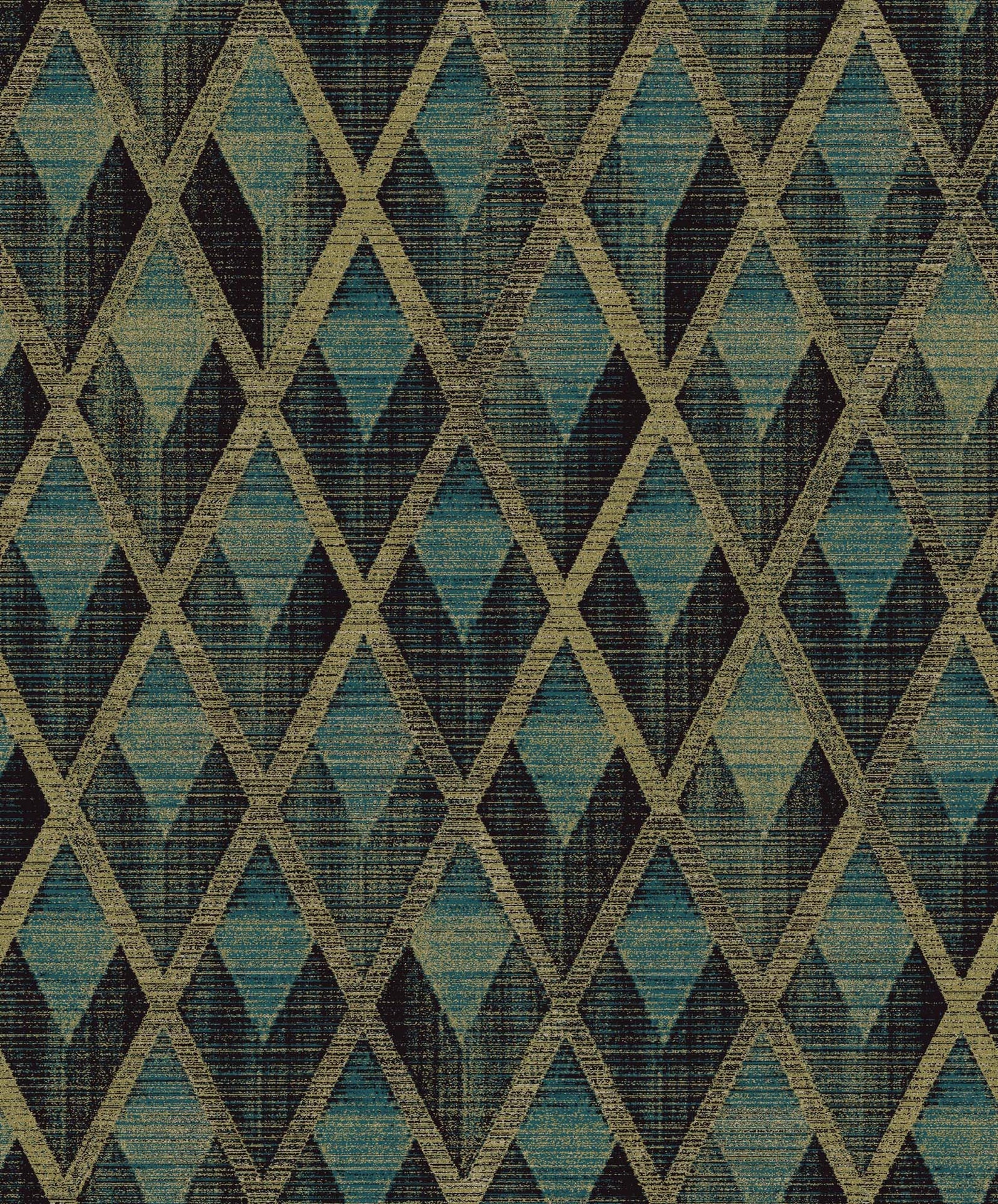 Khrôma Cabinet Facet Aqua CAB503 Behang