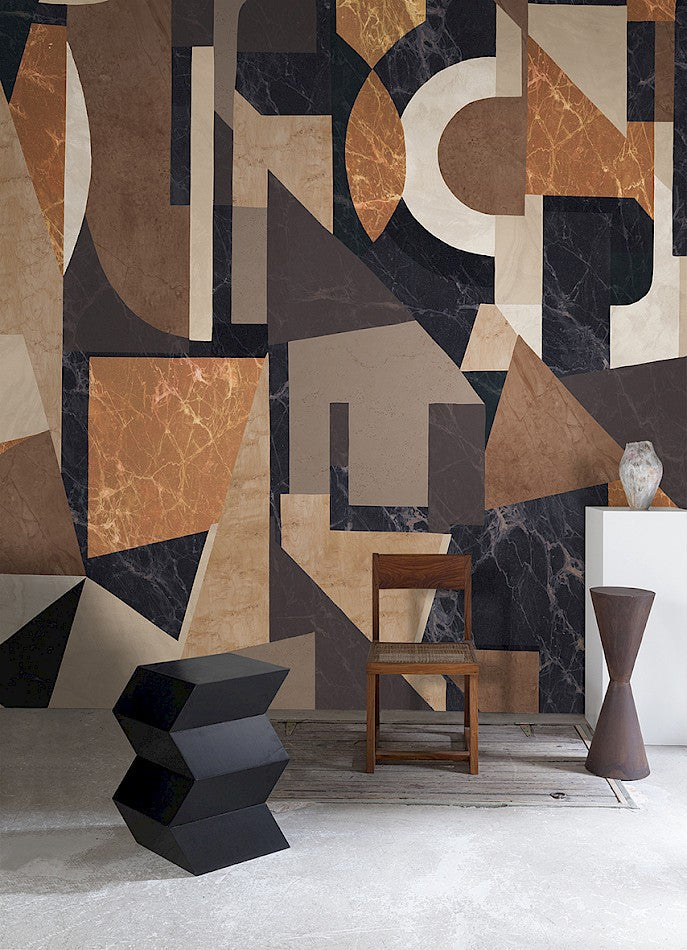 Khrôma Rock Palazzi Amber DGROC1011-300 Behang