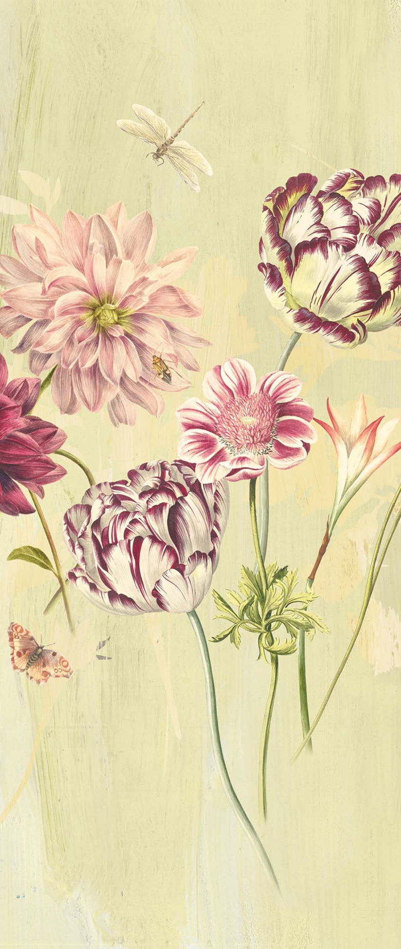 Khrôma Wall designs II Elise Linen DG2ELI1022 Behang