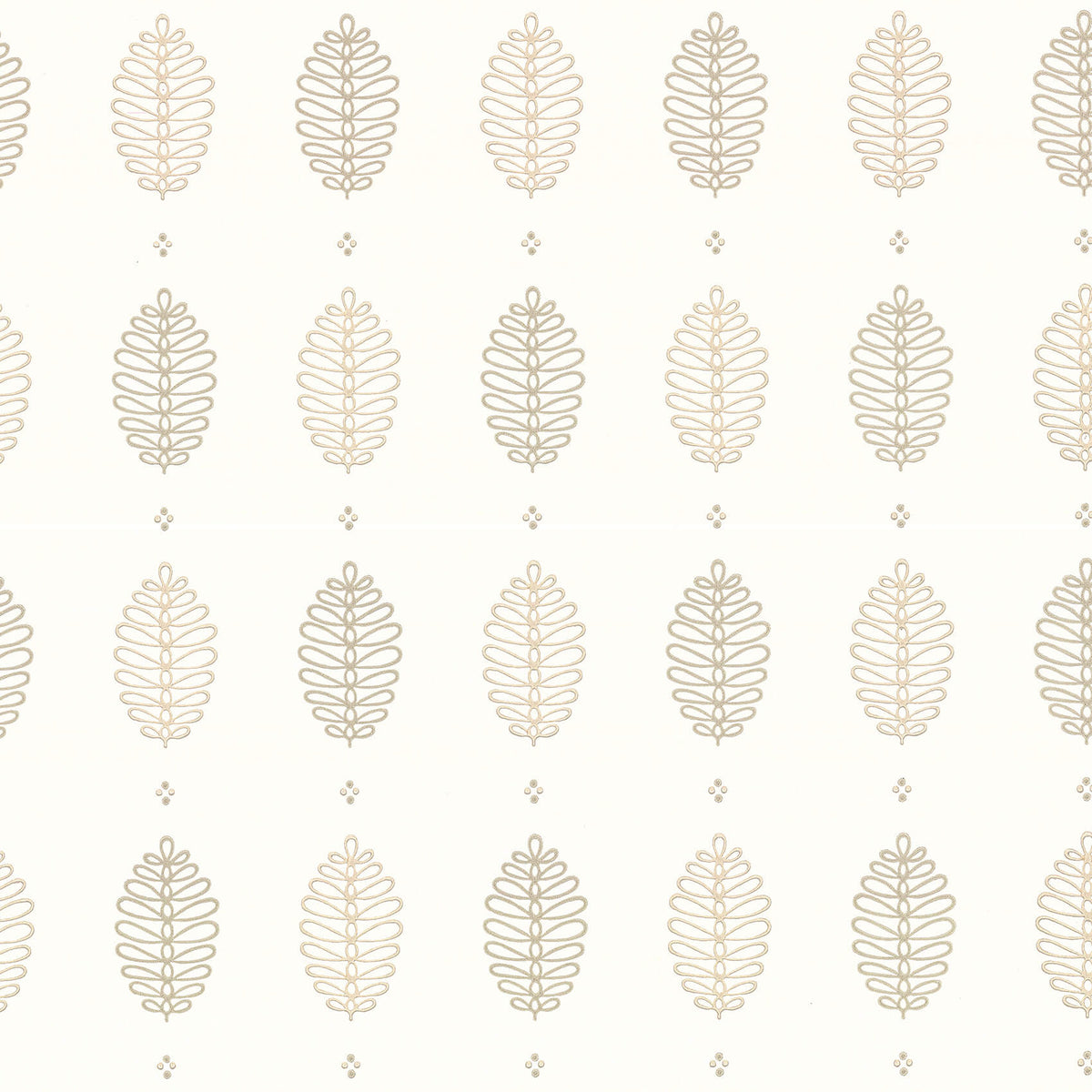 Little Green 50S Line Wallpapers Cones Lint Behang