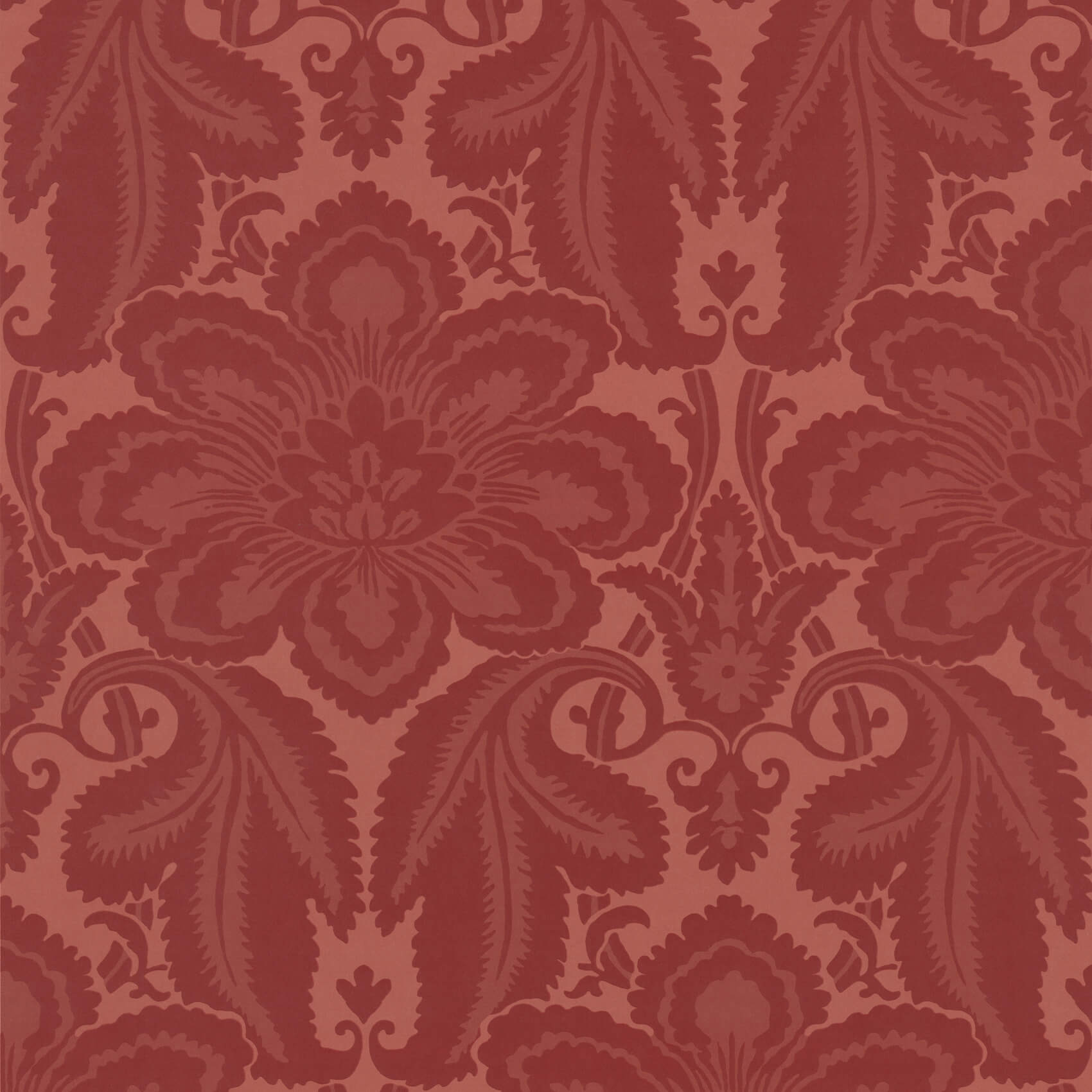 Little Green London Wallpapers IV Albemarle St Flame Behang