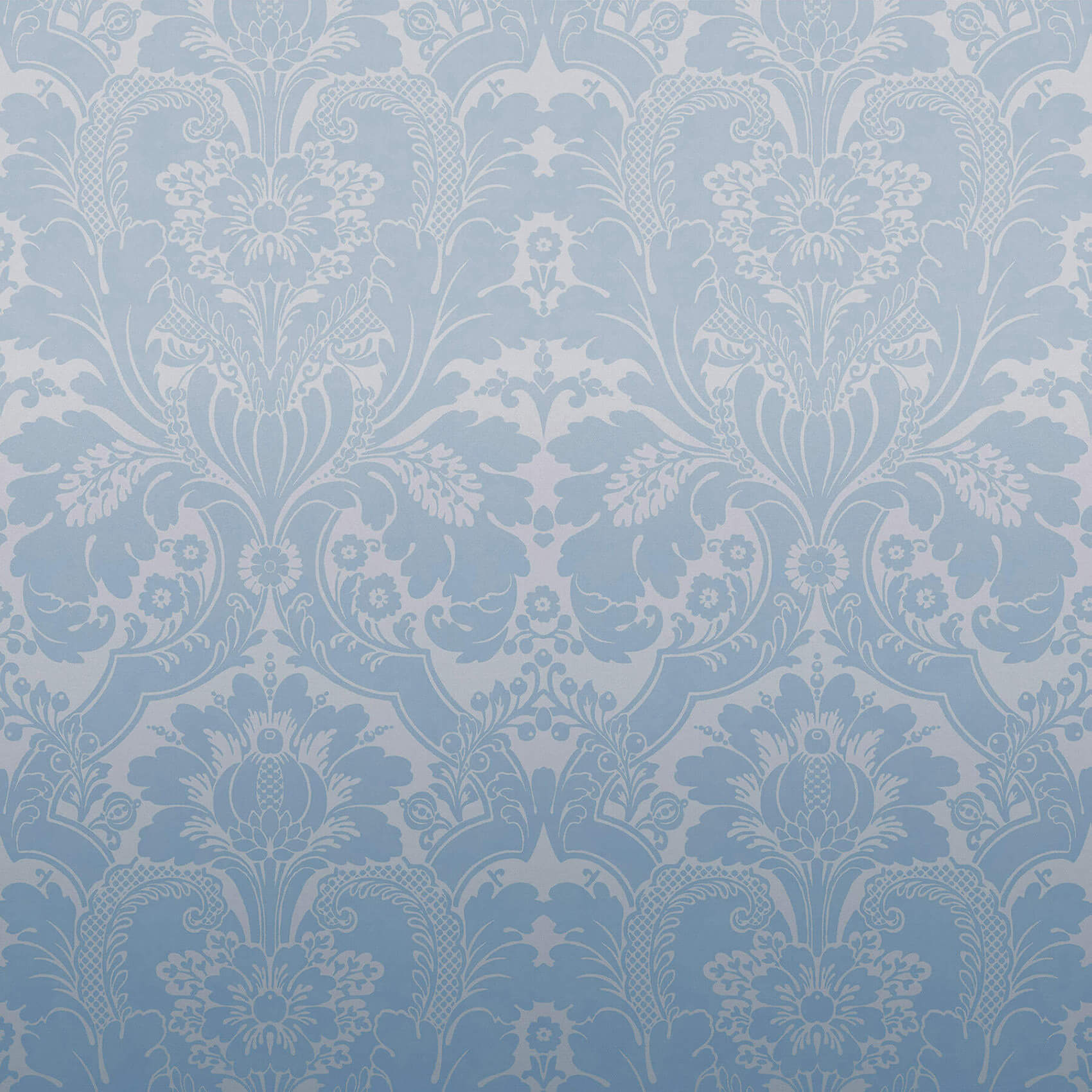 Little Green London Wallpapers V St James Park Cobalt Fade Behang