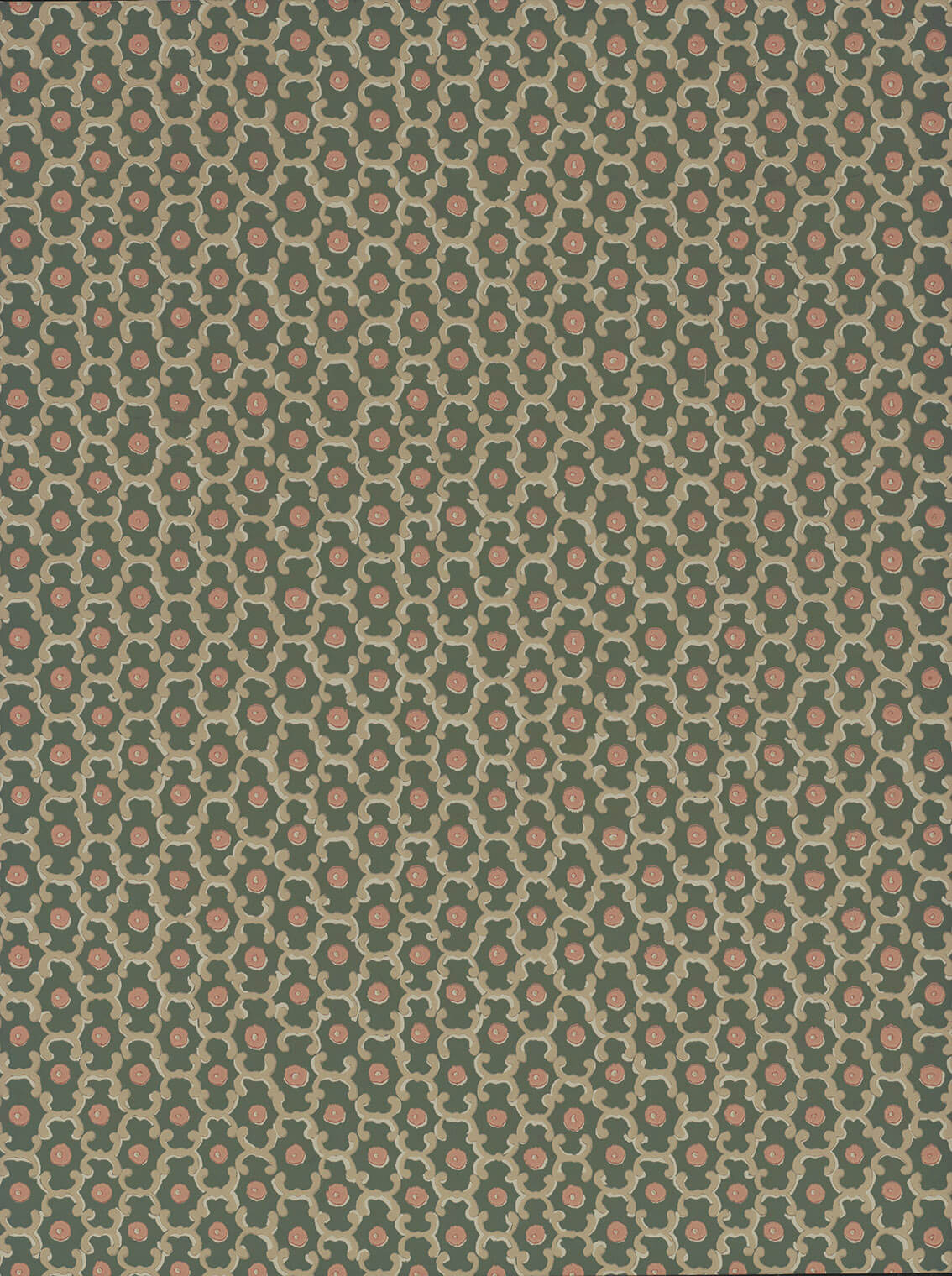 Little Green National Trust II Moy Pompei Behang